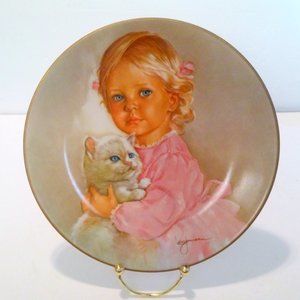 Vintage Kern Collectibles Collector Plate "Kathie" 1983